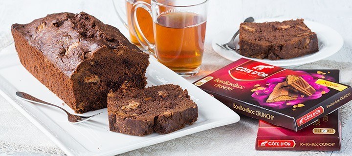BonBonBloc crunchy chocolade cake
