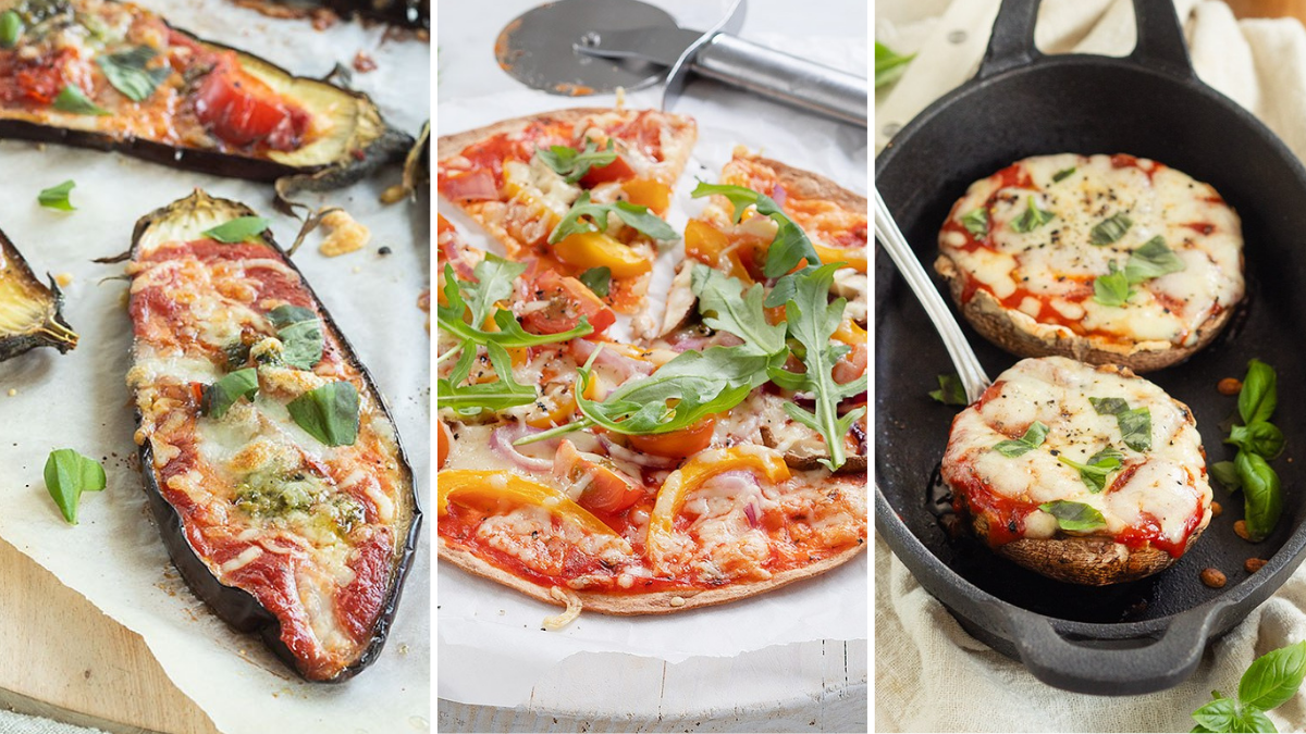 8 x pizza zonder pizzadeeg