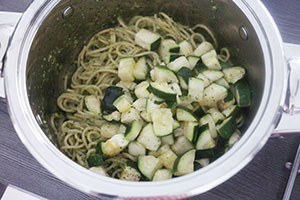 pasta pesto stap 5