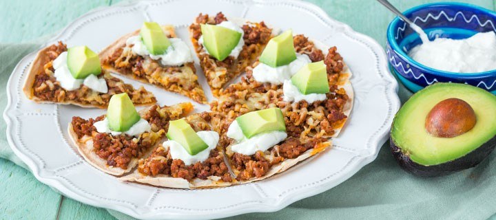 tortilla pizza