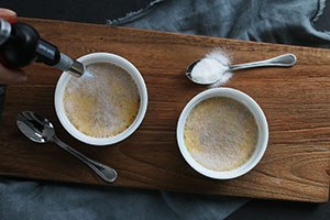 Creme brulee met kaneel stap 3