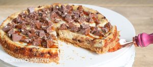 Salted caramel cheesecake met Toblerone - leukerecepten.nl
