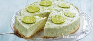 avocado limoen cheesecake leukerecepten.nl
