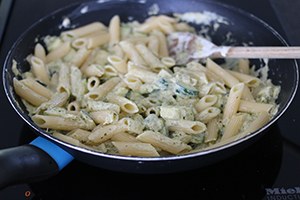 pasta_pesto_kip leukerecepten.nl