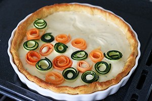 quiche-met-groeten-rolletjes leukerecepten.nl