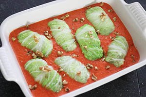 koolrolletjes geitenkaas leukerecepten.nl
