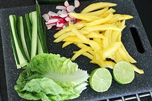 summerrolls met pindasaus leukerecepten.nl