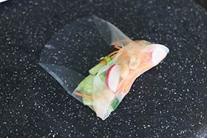 summerrolls met pindasaus leukerecepten.nl