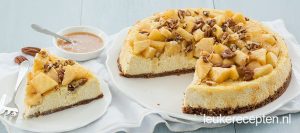 cheesecake met appel leukerecepten.nl