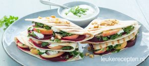 Quesadilla boerenkool leukerecepten.nl