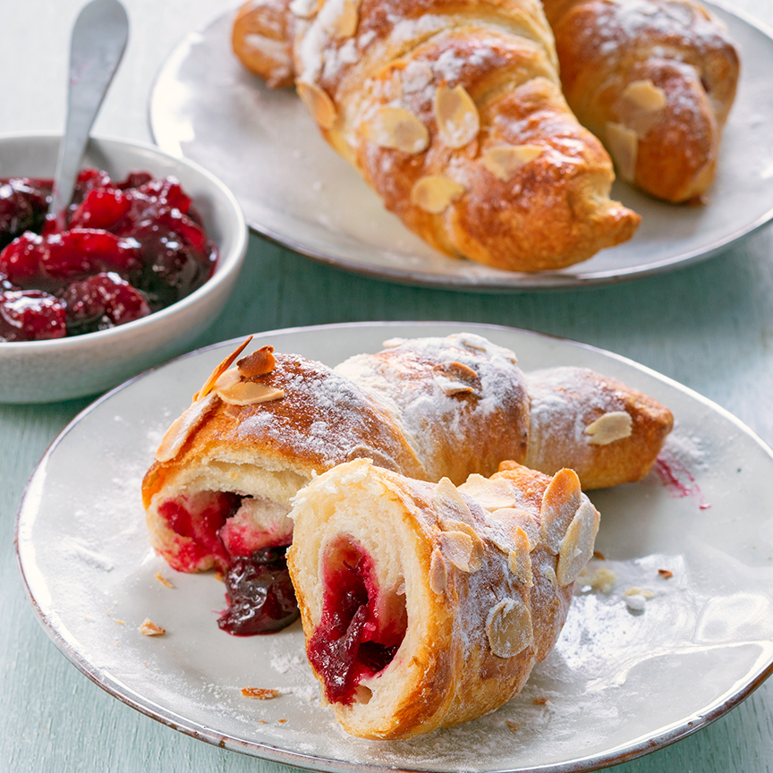 Croissants-cranberry
