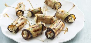 aubergine rolletjes met couscous leukerecepten.nl