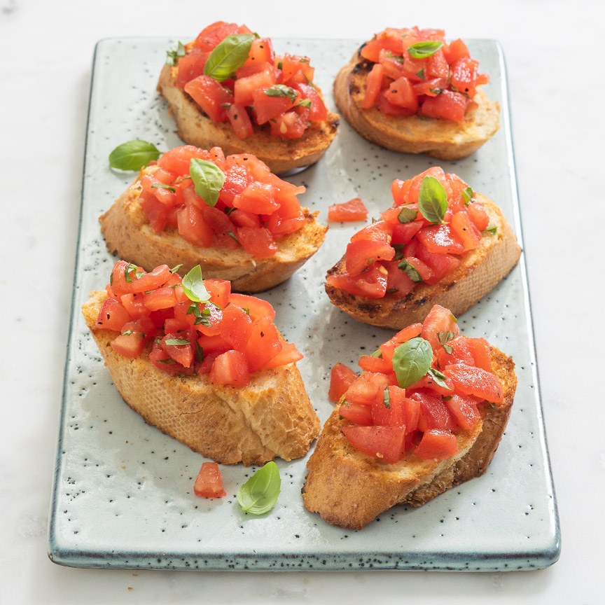 Bruschetta met tomaat