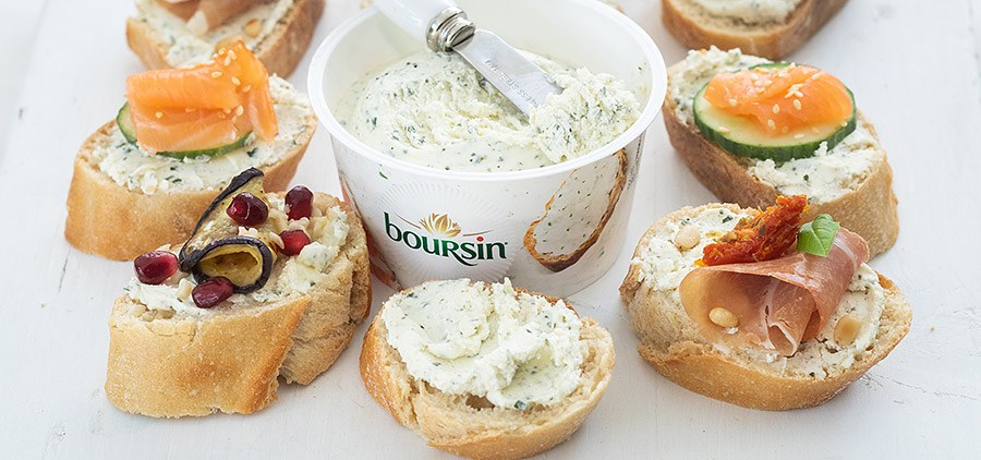 3 x lekkere variaties op een toastje met Boursin
