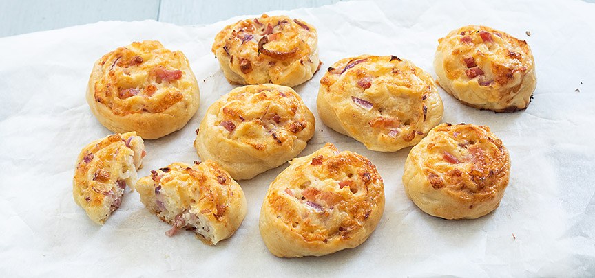 Flammkuchen rolletjes