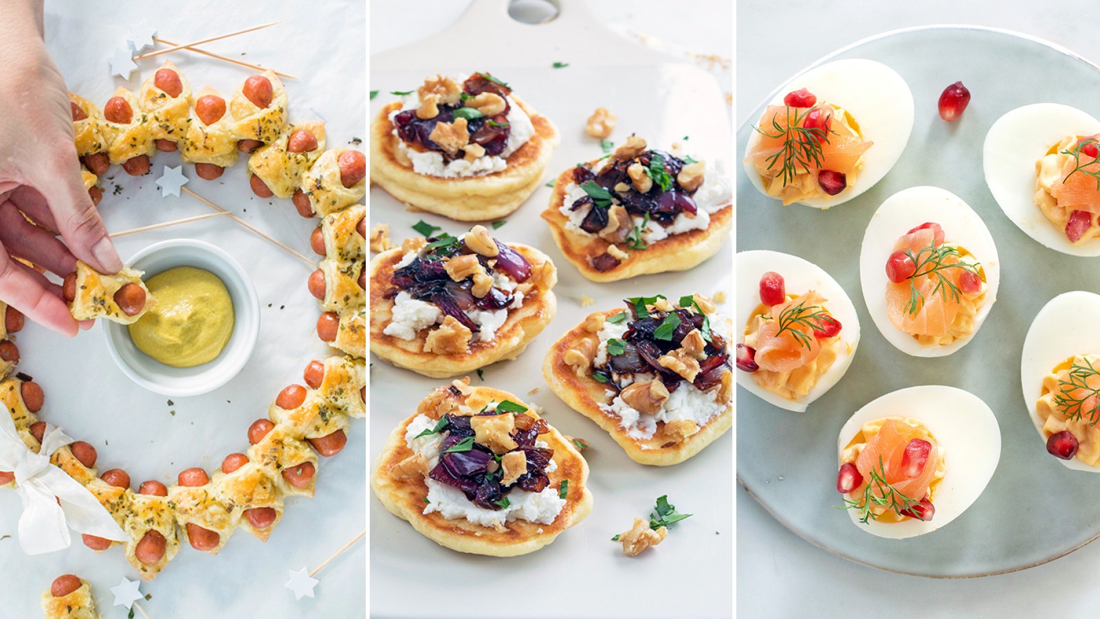 15 x leuke hapjes voor Kerst