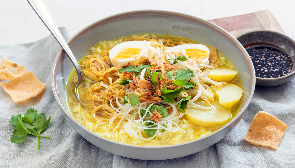 Soto ajam (Indonesische kippensoep)