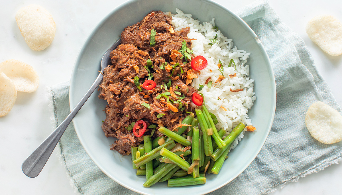 Indonesische rendang basisrecept
