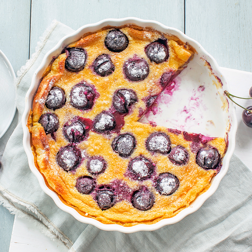 clafoutis met kersen