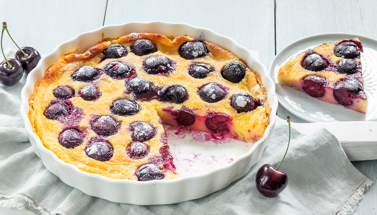 Clafoutis met kersen
