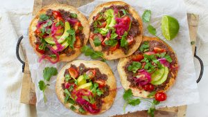 vegan tostada met avocado recept