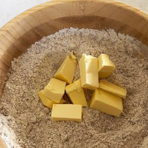 Speculaas crumble stap 3