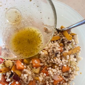 Witte asperges met couscous en feta stap 2