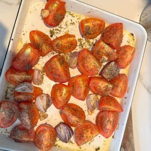 Geroosterde tomatensoep: vers gemaakt in de oven stap 4