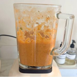 Geroosterde tomatensoep: vers gemaakt in de oven stap 6