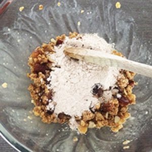 Ontbijtkoekjes stap 1