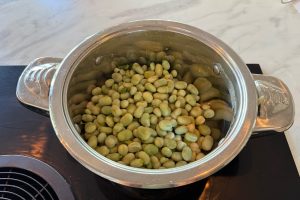 Tuinbonen met knoflook stap 3