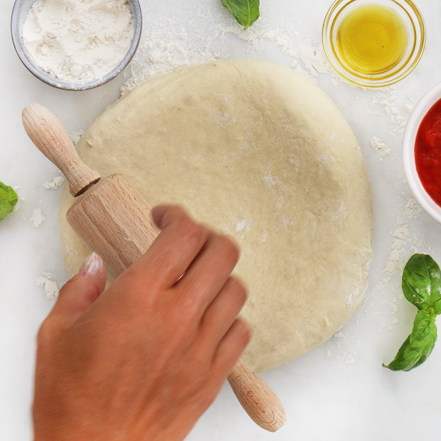 pizzadeeg maken  recept