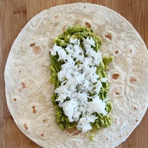 Burrito recept met gehakt stap 3