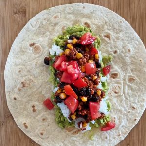 Burrito recept met gehakt stap 4