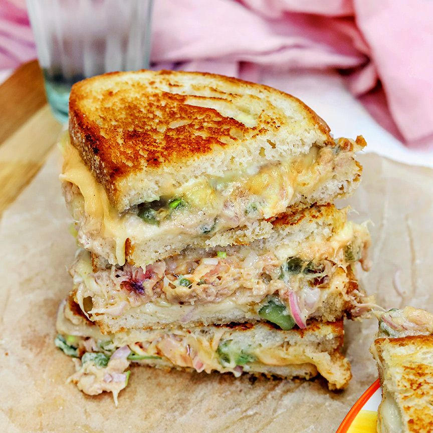 tuna melt sandwich recept