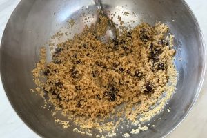Couscous met geroosterde pompoen en kikkererwten stap 4