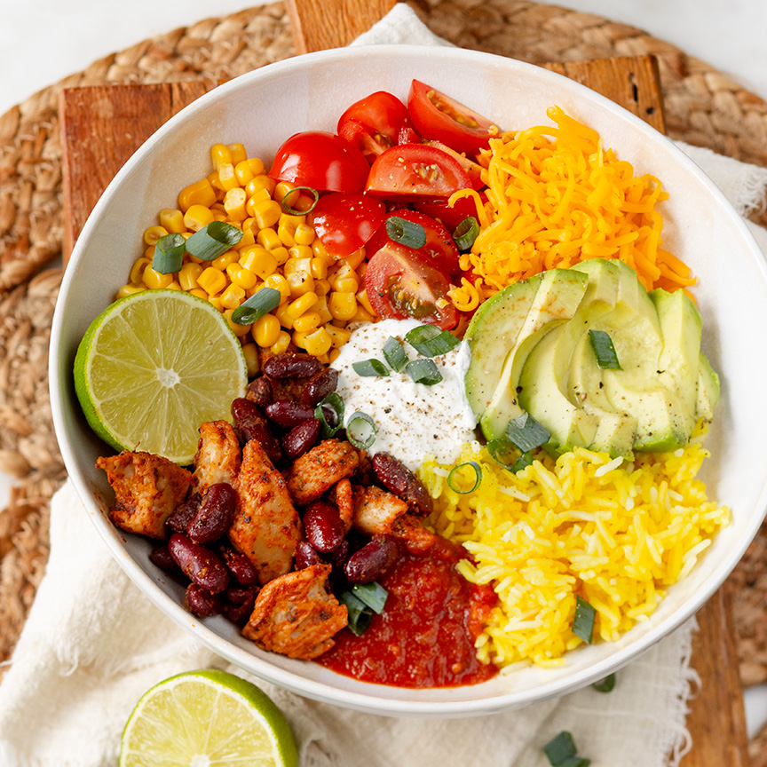 Verse burrito bowl