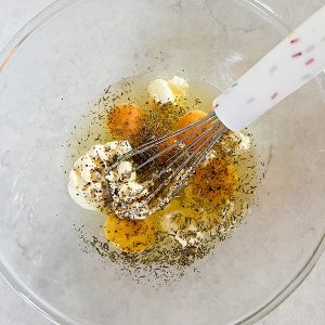 quiche caprese stap 02