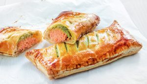 Zalm in bladerdeeg