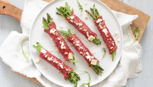 Carpaccio rolletjes recept