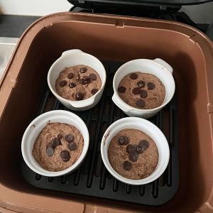 gezonde chocoladecakejes stap 6