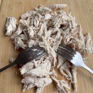 Pulled chicken stap 2