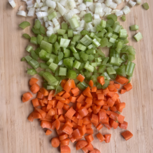 bolognesesaus stap 1