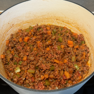 bolognesesaus stap 4