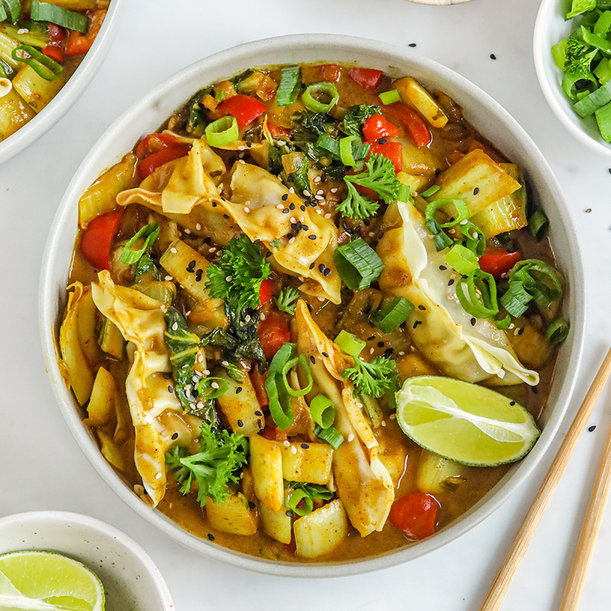 gyoza curry