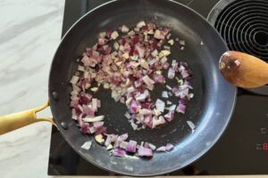 griekse orzo stap 1