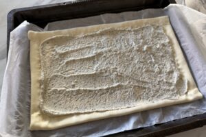 plaattaart met courgette stap 2
