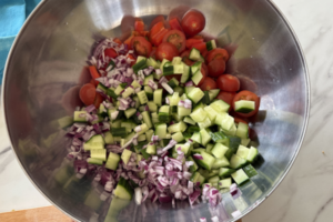 linzensalade stap 3