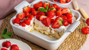 Aardbeien tiramisu zelf maken