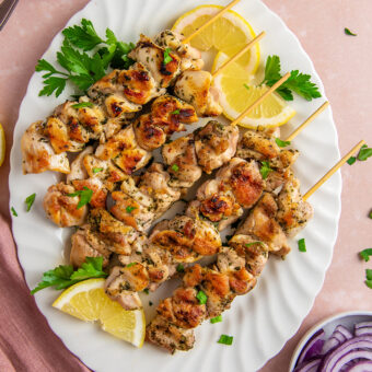 Souvlaki recept